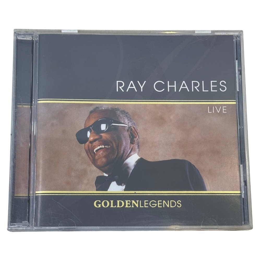 Ray Charles Live Golden Legends CD Album 2005 Madacy‎ GL2 51843